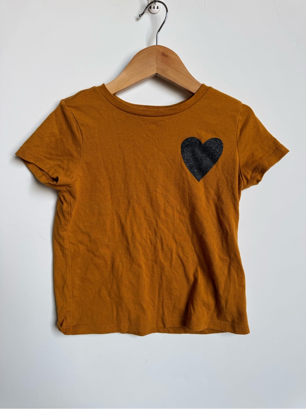 Old Navy Short Sleeve Tee with Black Heart